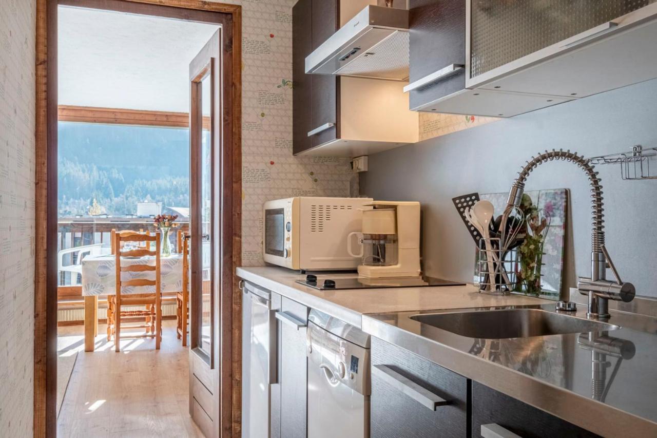 Nice Studio With Balcony In 霞慕尼 外观 照片